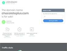 Tablet Screenshot of chocolateplus.com